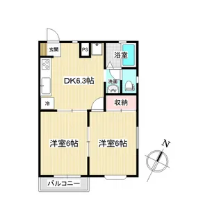 パークハイム【1階】の間取り