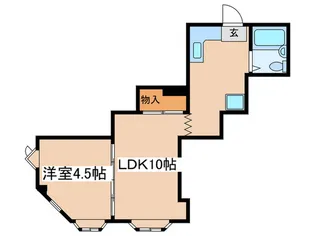 アミーハイム【2階】の間取り