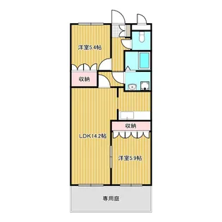 Espoir【1階】の間取り
