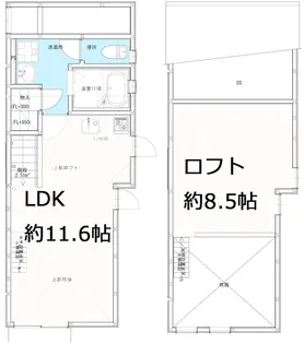 旭町ハウス【2階】の間取り