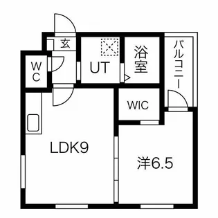 MOVE中村日赤NORTH【2階】の間取り