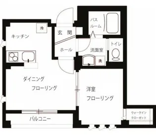 リヴィエールブラン【3階】の間取り
