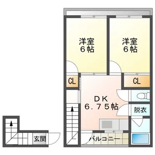 桜が丘テラス【2階】の間取り