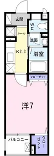 一刻館南【3階】の間取り