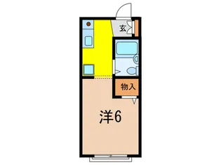廣瀬ハイツ【1階】の間取り