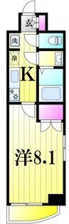 第17シントウキョウビル【10階】の間取り