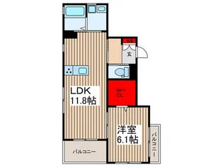 リムズ浦和【3階】の間取り