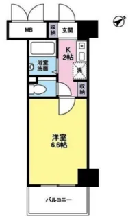 ボン・シェール堺【5階】の間取り