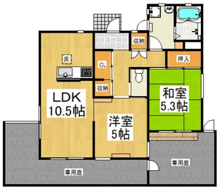 Stating Point前沢【1階】の間取り