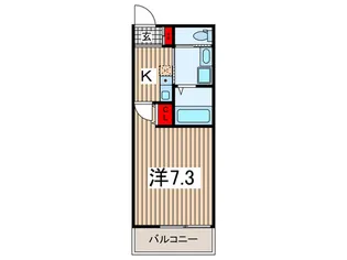 N.プライム宮原【1階】の間取り