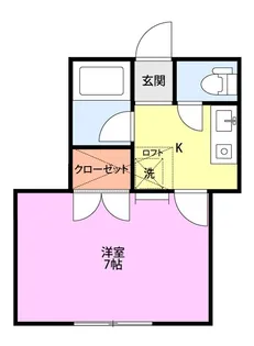 パインビーチ【2階】の間取り