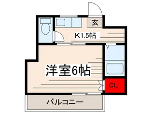 サンハイツ【3階】の間取り