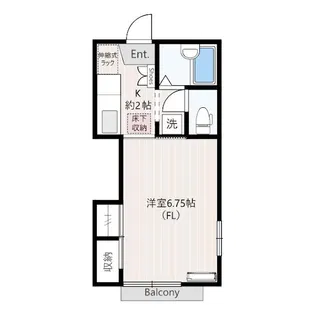 メゾン大倉山【1階】の間取り
