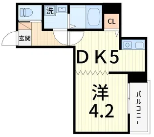 Grand villa ROKUCHO【1階】の間取り