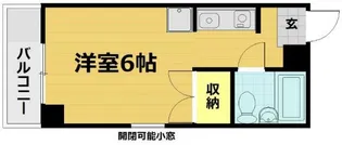 グランビュー太秦【2階】の間取り