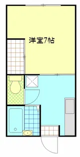 トールスハイツA【2階】の間取り
