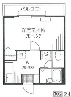 東京都練馬区中村北4【マンション】の間取り