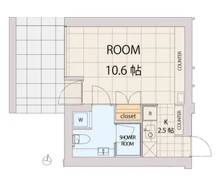 エスセナーリオ麻布十番の間取り