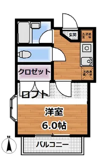 メゾン・ド・ジュネス【1階】の間取り