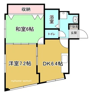 アーク青柳【2階】の間取り
