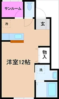 ソラーナ B棟【2階】の間取り
