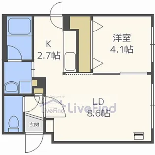 エターナル ステージ【3階】の間取り