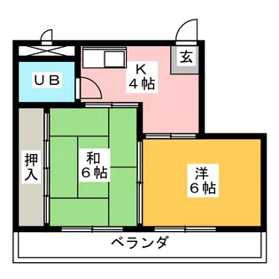 コートハウス【3階】の間取り