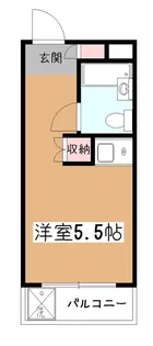 セントヒルズ一ツ橋学園【4階】の間取り