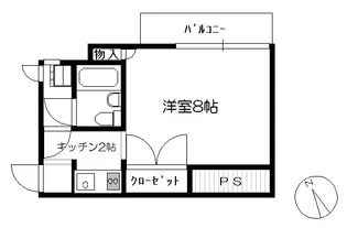 ウェッジコーポ坂田【3階】の間取り