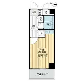 ライオンズマンション川口第10【1階】の間取り