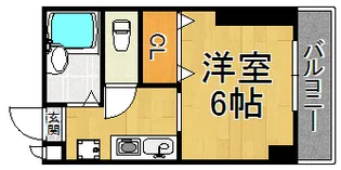 セリバテール伊丹【5階】の間取り