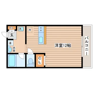 SakuraPark参番館【2階】の間取り