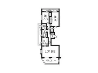 神奈川県横浜市中区山元町5【マンション】の間取り