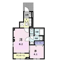 I・VILLAGE大手町 A【1階】の間取り