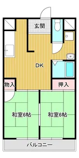コーポラス久保【2階】の間取り