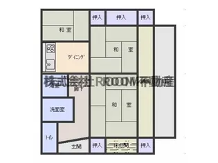 宮崎県都城市都北町【一戸建】の間取り