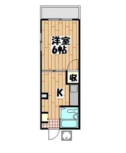 神奈川県横浜市神奈川区大口通【マンション】の間取り