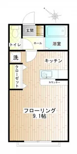 神奈川県横浜市緑区十日市場町【アパート】の間取り