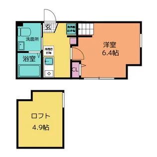 クローバーヒルズ追浜【1階】の間取り