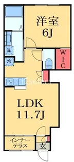 エスペランサ【1階】の間取り