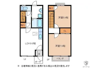 岐阜県可児市土田【一戸建】の間取り