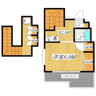 MYフラット宮堀【2階】の間取り