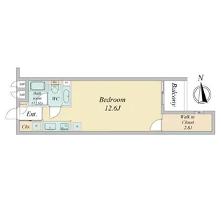 エルスタンザ下北沢の間取り