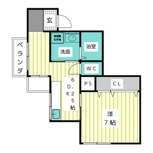 八事ハイツ【3階】の間取り