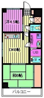埼玉県さいたま市桜区西堀7【マンション】の間取り