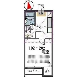 i-STATE泉【2階】の間取り
