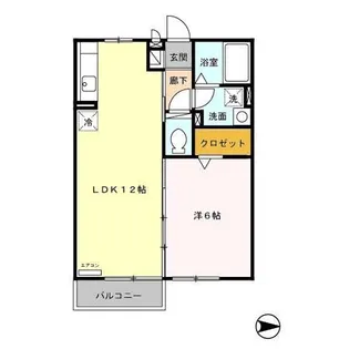 ロワール【2階】の間取り