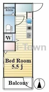 PRINCE HOMES南千住【1階】の間取り