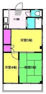 ヒルトップ宮崎【2階】の間取り