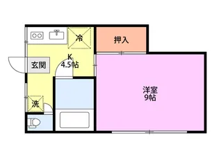 シャデックス【1階】の間取り